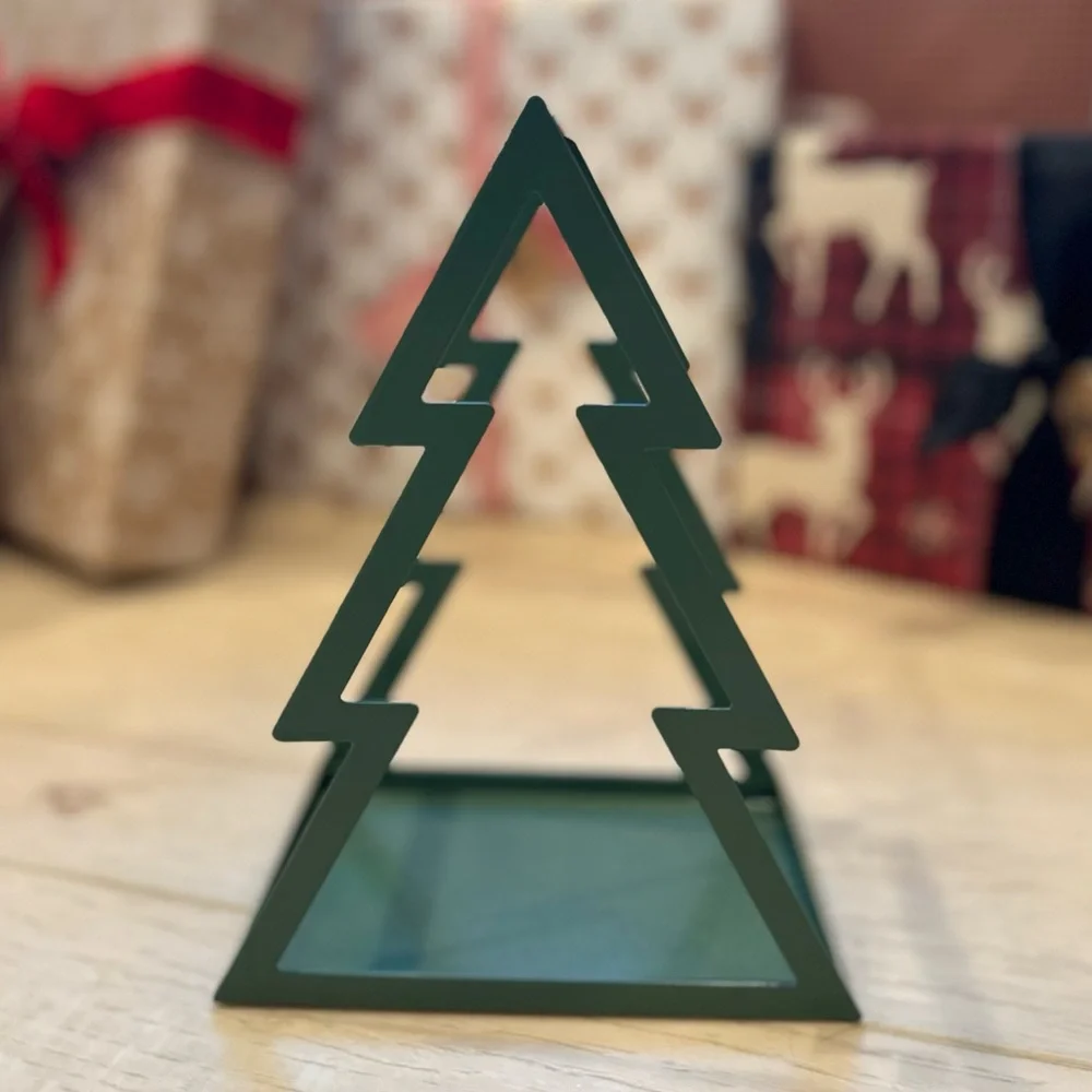 Target Wondershop bullseye dollar spot Christmas tree metal for candle